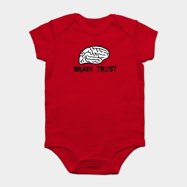 Brain Trust Baby Bodysuit by Cassalass